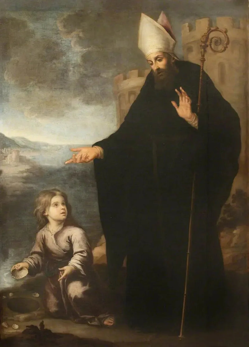 Saint Augustine and the Mystery of the Trinity - Bartolomé Esteban Murillo
