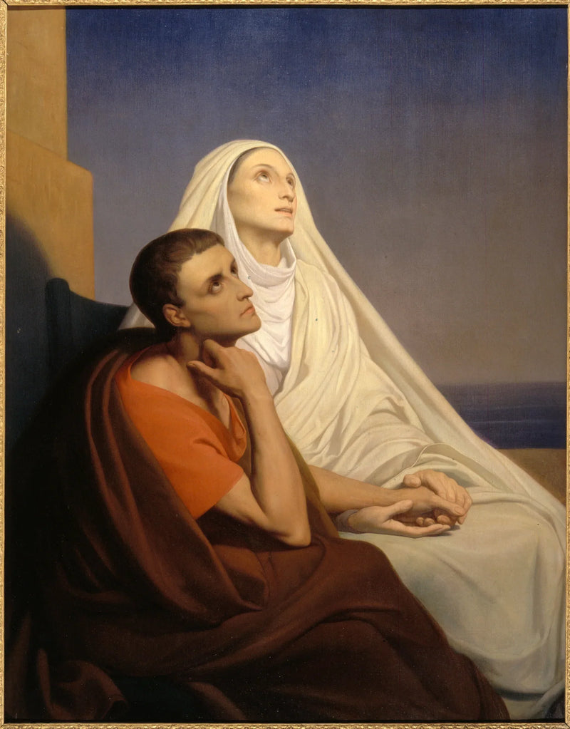 Saint Augustine and Saint Monica - Ary Scheffer