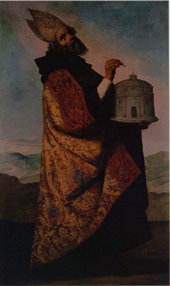 Saint Augustine - Francisco de Zurbarán
