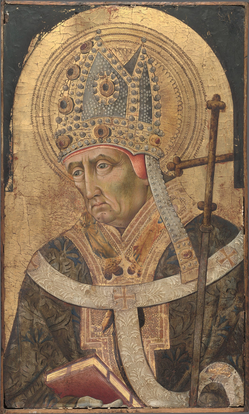 Saint Augustine - Giovanni di Paolo