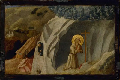 Saint Benoît à Subiaco - Fra Angelico - Alpha Reproduction