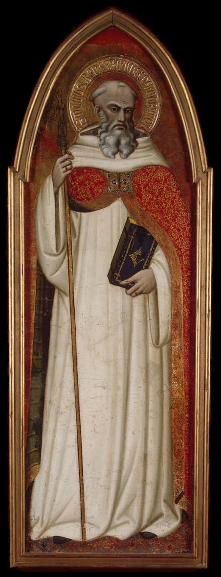 Saint Benoît (panel of a polyptych) - Spinello Aretino