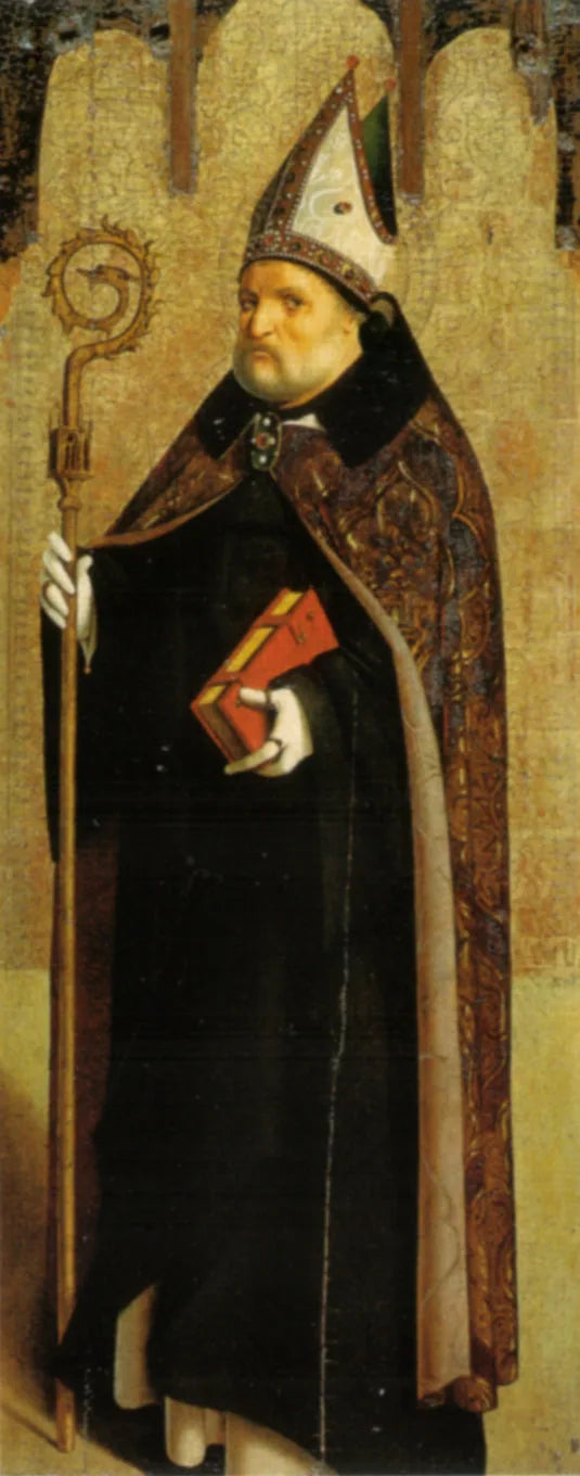 Saint Benedict - Antonello de Messina