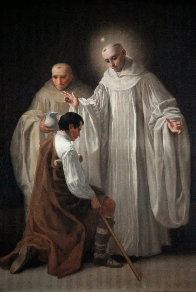 Saint Bernard of Clairvaux Healing a Cripple - Francisco de Goya