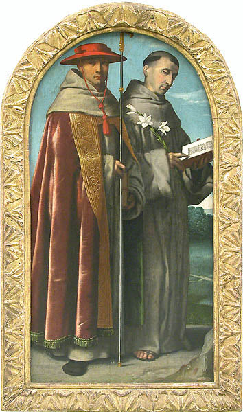 Saint Bonaventure and Saint Anthony of Padua - Alessandro Bonvicino