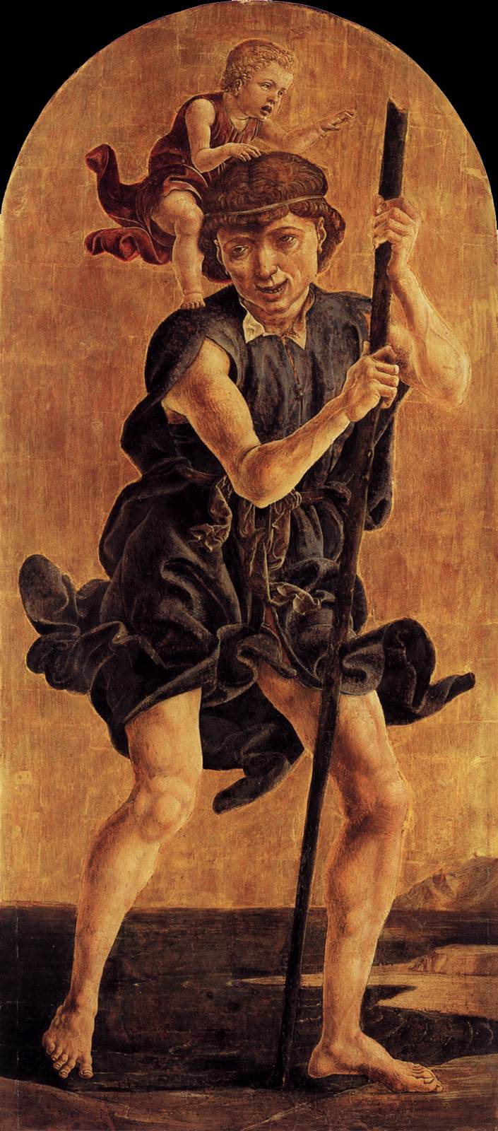 Saint Christopher - Cosmé Tura