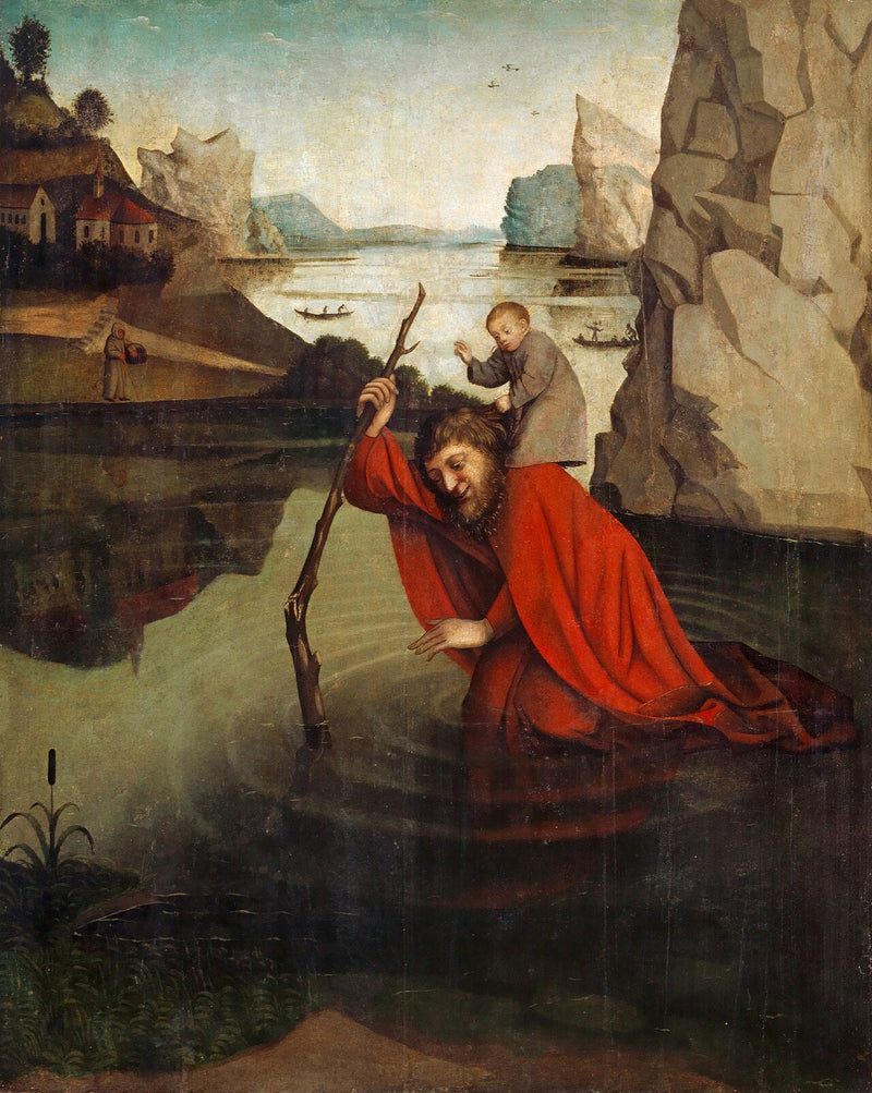 Saint Christopher - Konrad Witz