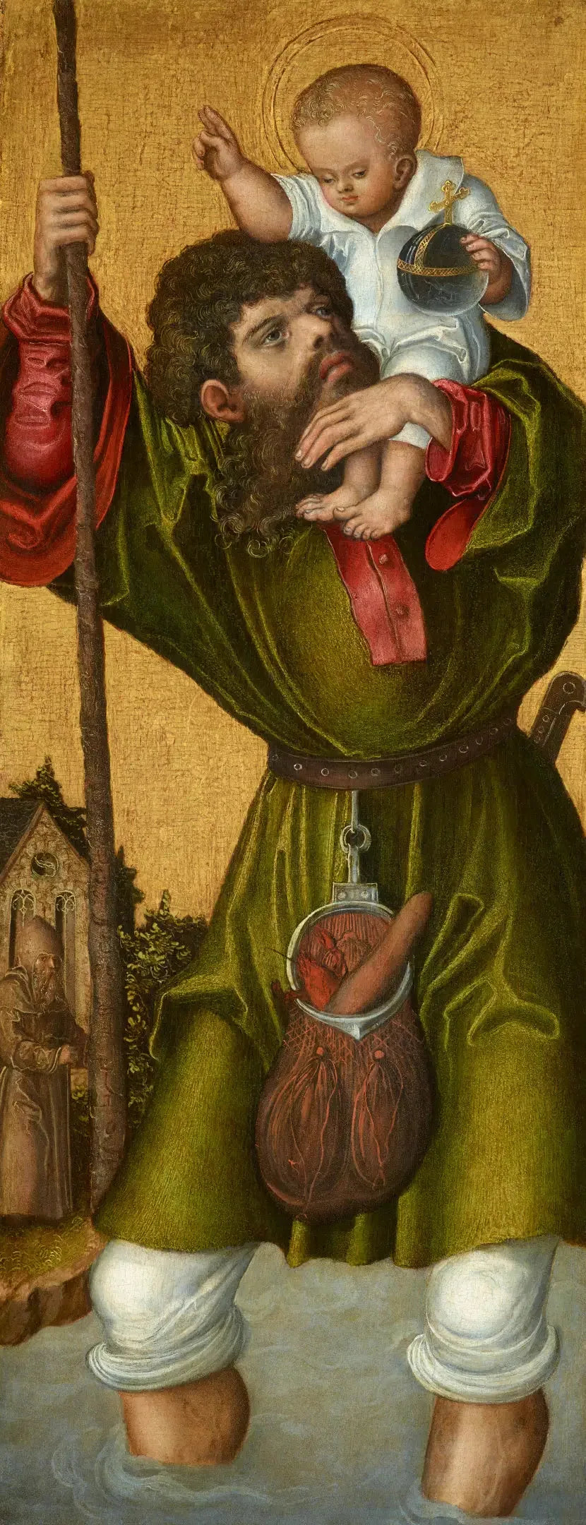 Saint Christopher - Lucas Cranach the Elder