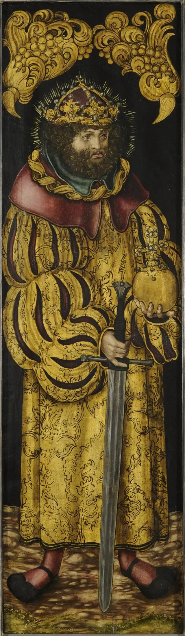 Saint Étienne, King of Hungary - Lucas Cranach the Elder