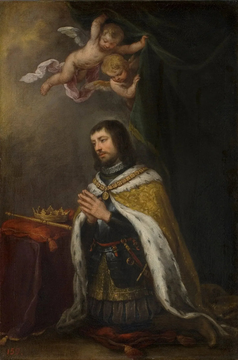 Saint Ferdinand, King of Castile, León, and Asturias - Bartolomé Esteban Murillo