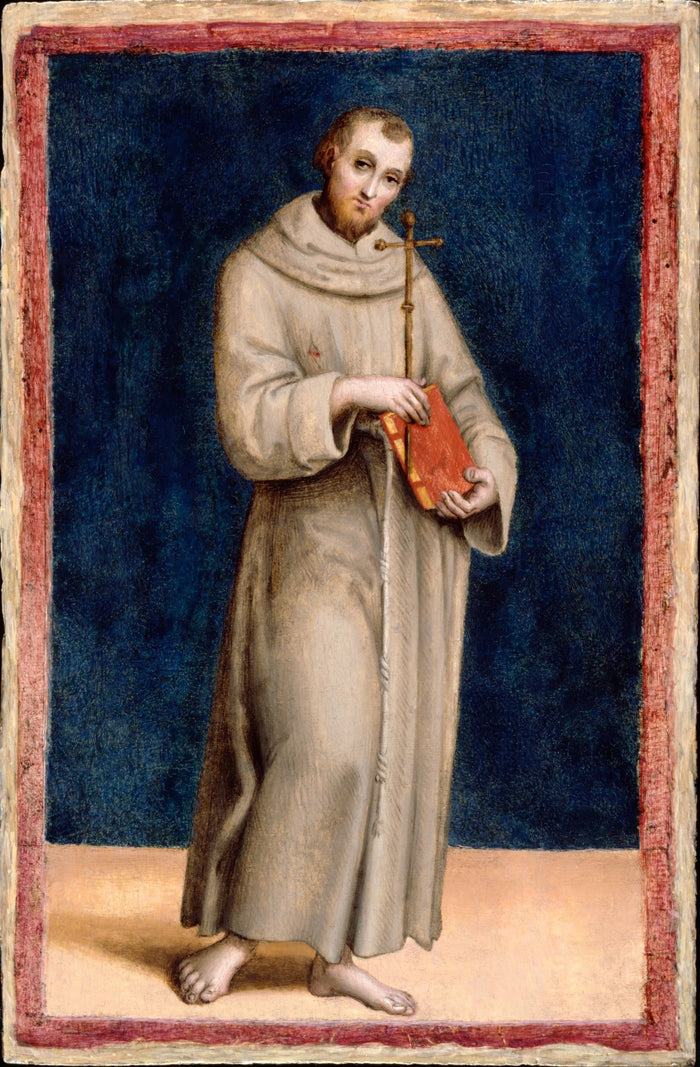 Saint Francis of Assisi, predella of the Colonna altarpiece, circa 1502 - Raphaël
