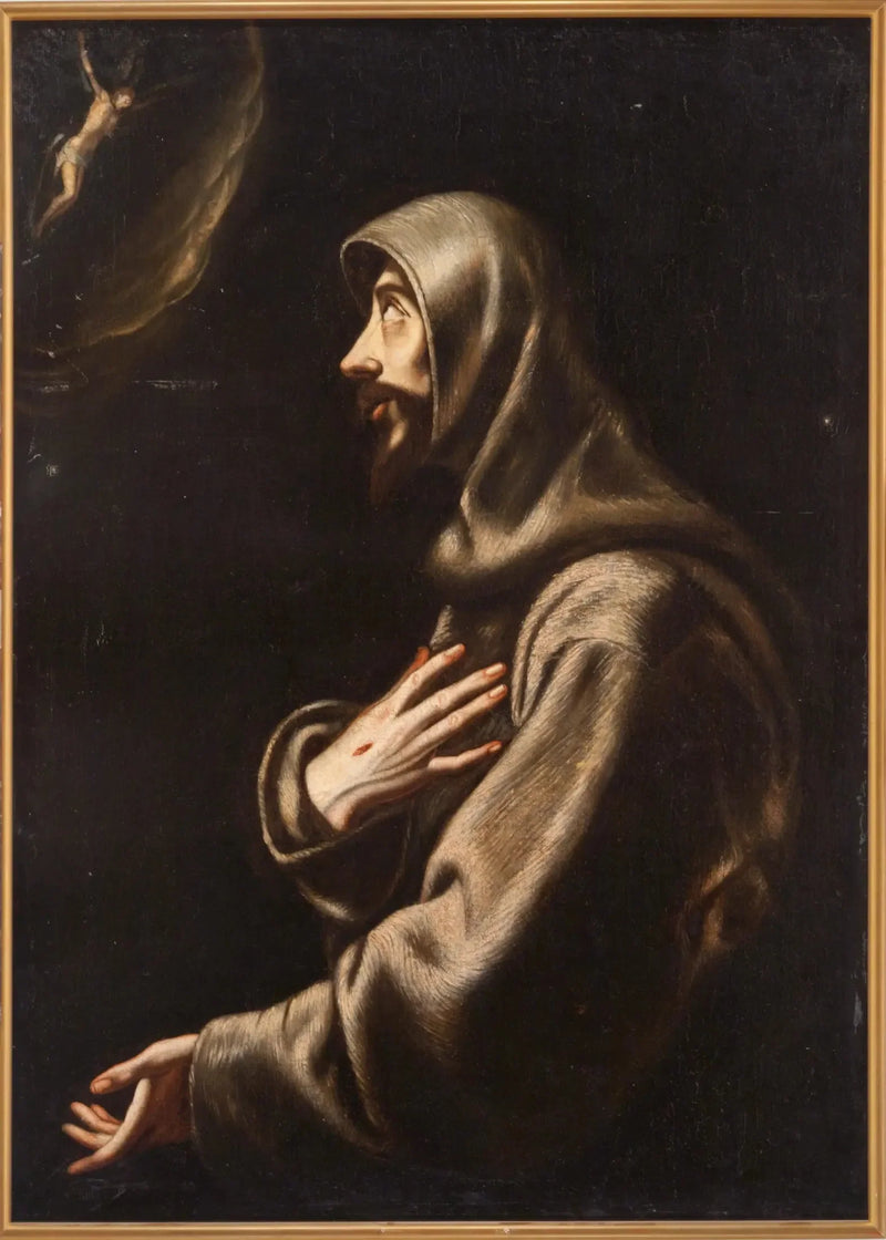 Saint Francis of Assisi in Meditation - El Greco