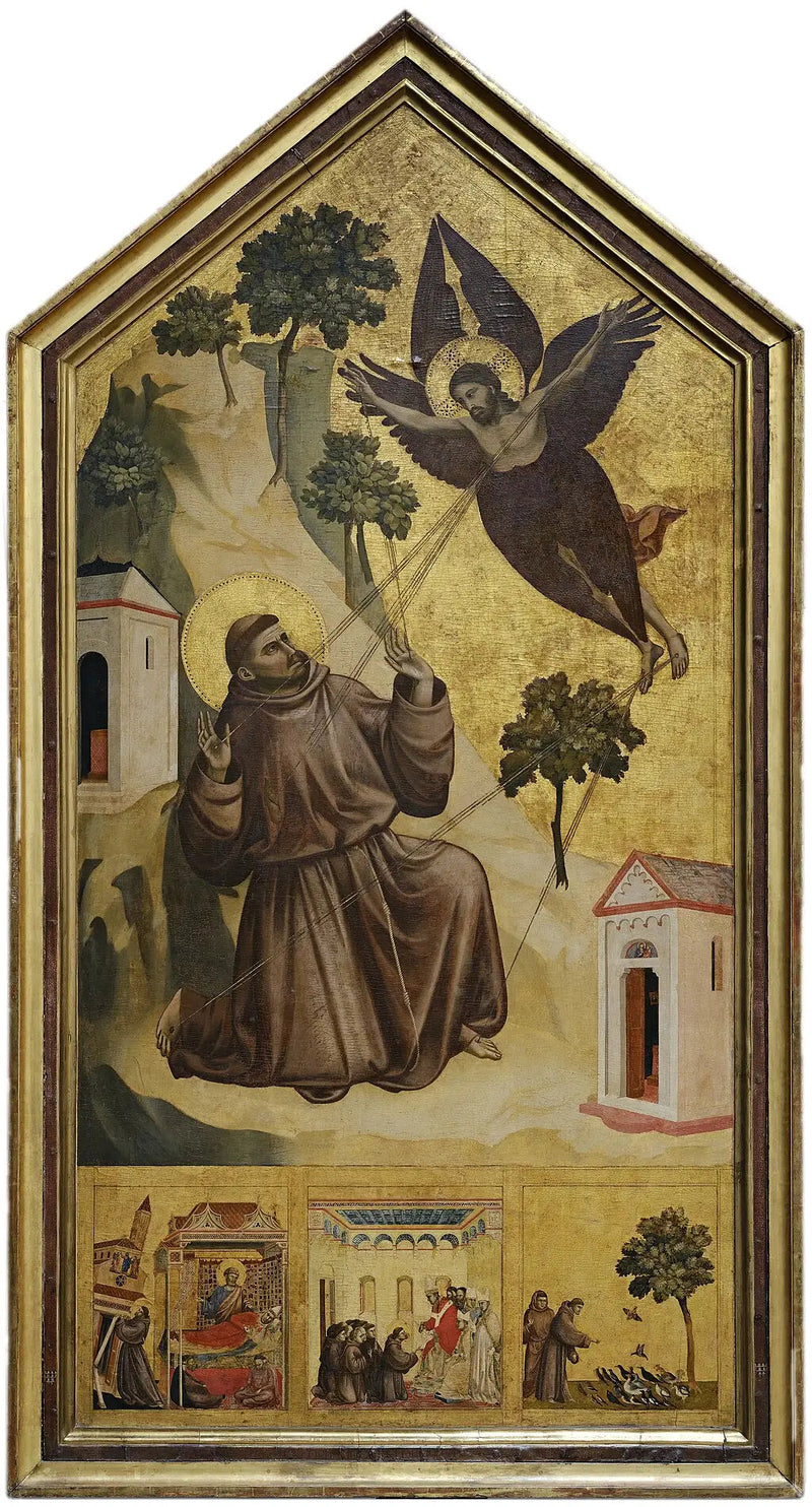 Saint Francis of Assisi Receiving the Stigmata - Giotto