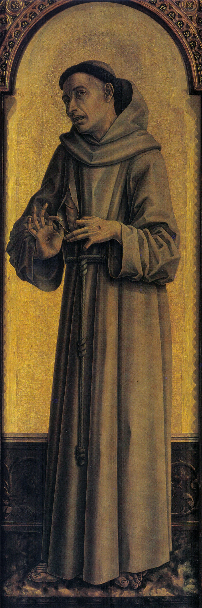 Saint Francis of Assisi - Carlo Crivelli