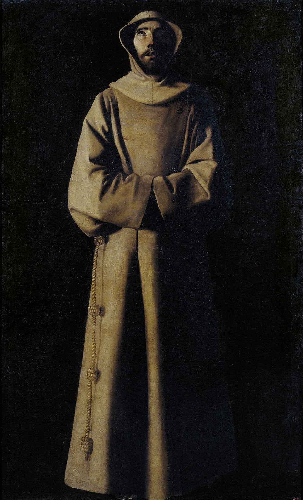 Saint François d’Assise selon la vision du pape Nicolas V - Francisco de Zurbarán - Alpha Reproduction