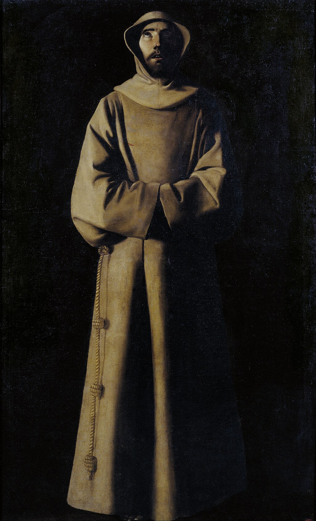 Saint François d’Assise selon la vision du pape Nicolas V - Francisco de Zurbarán - Alpha Reproduction