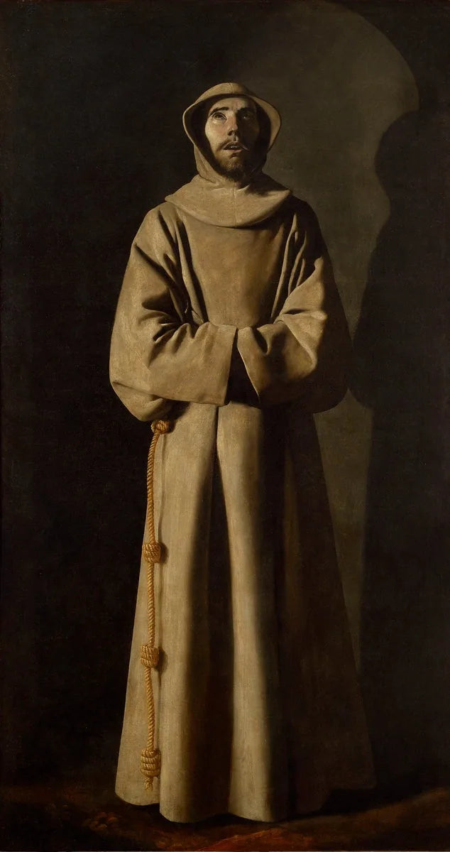 Saint François - Francisco de Zurbarán