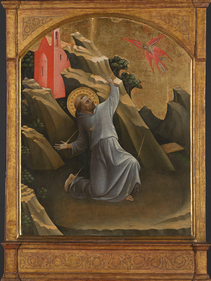 Saint François recevant les stigmates - Lorenzo Monaco