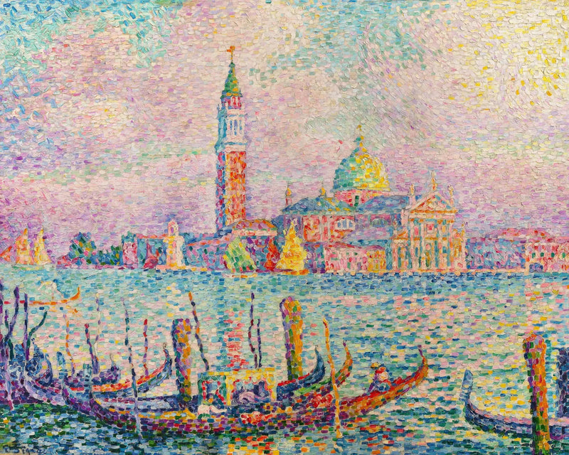 Saint George. Sunset (Venice) - Paul Signac