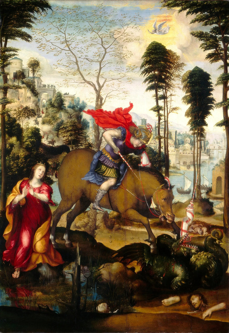 Saint George and the Dragon - Il Sodoma (Giovanni Antonio Bazzi)