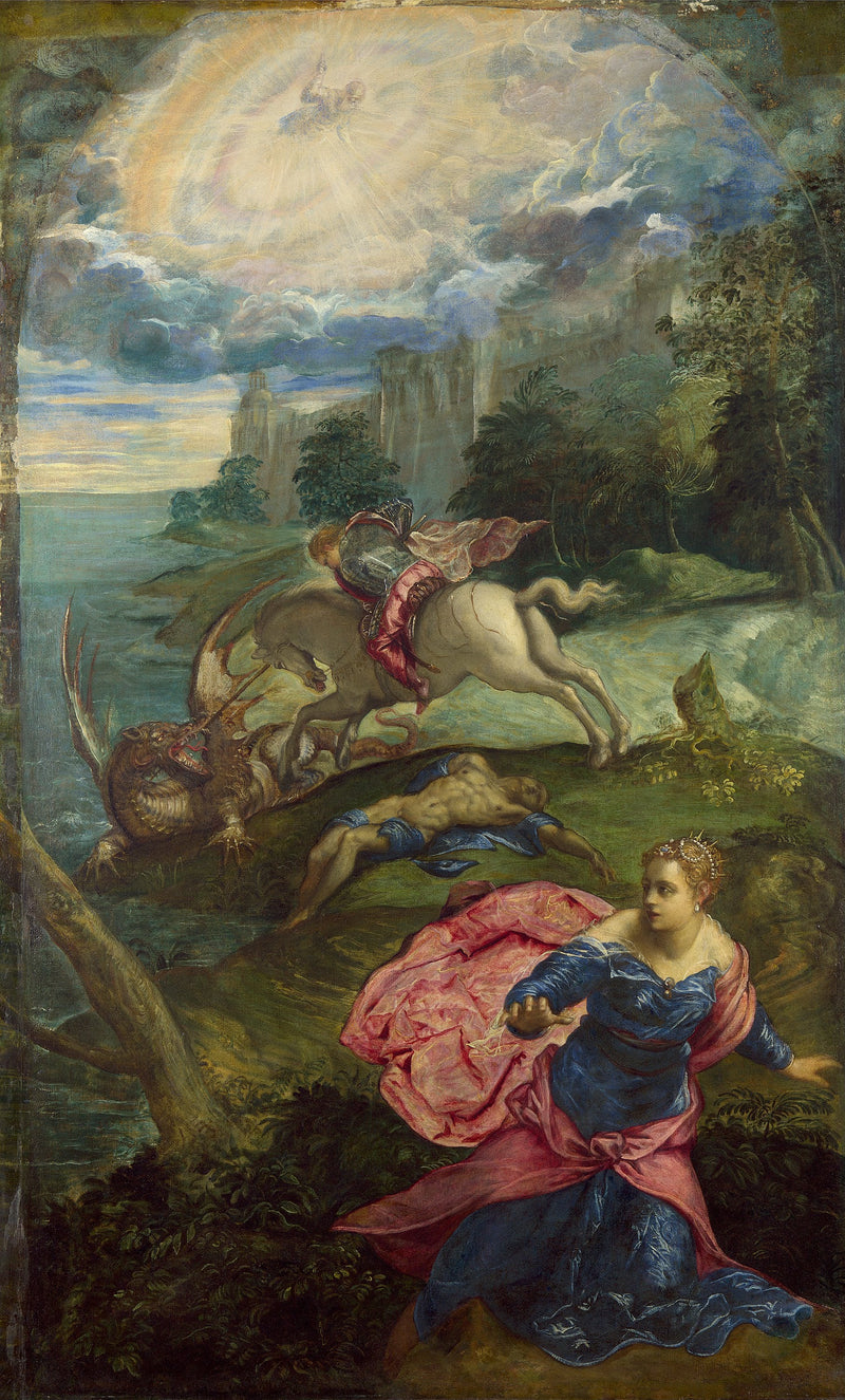 Saint George and the Dragon - Jacopo Tintoretto