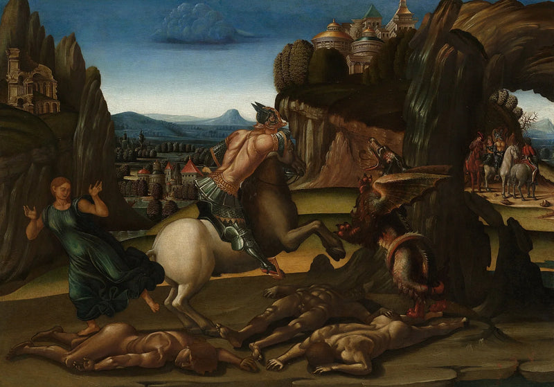 Saint George and the Dragon - Luca Signorelli
