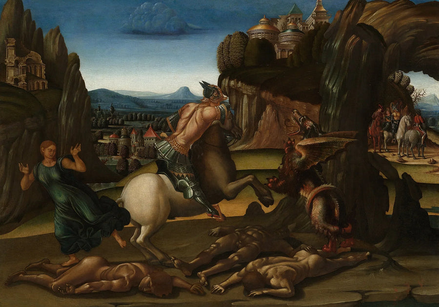 Saint George and the Dragon - Luca Signorelli