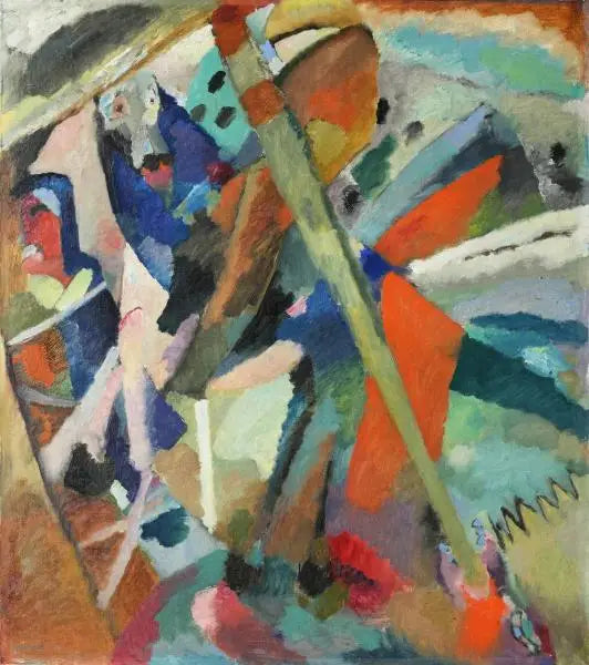Saint George (II) - Vassily Kandinsky