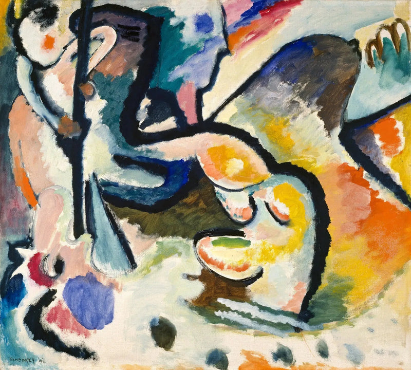 Saint George III - Vassily Kandinsky
