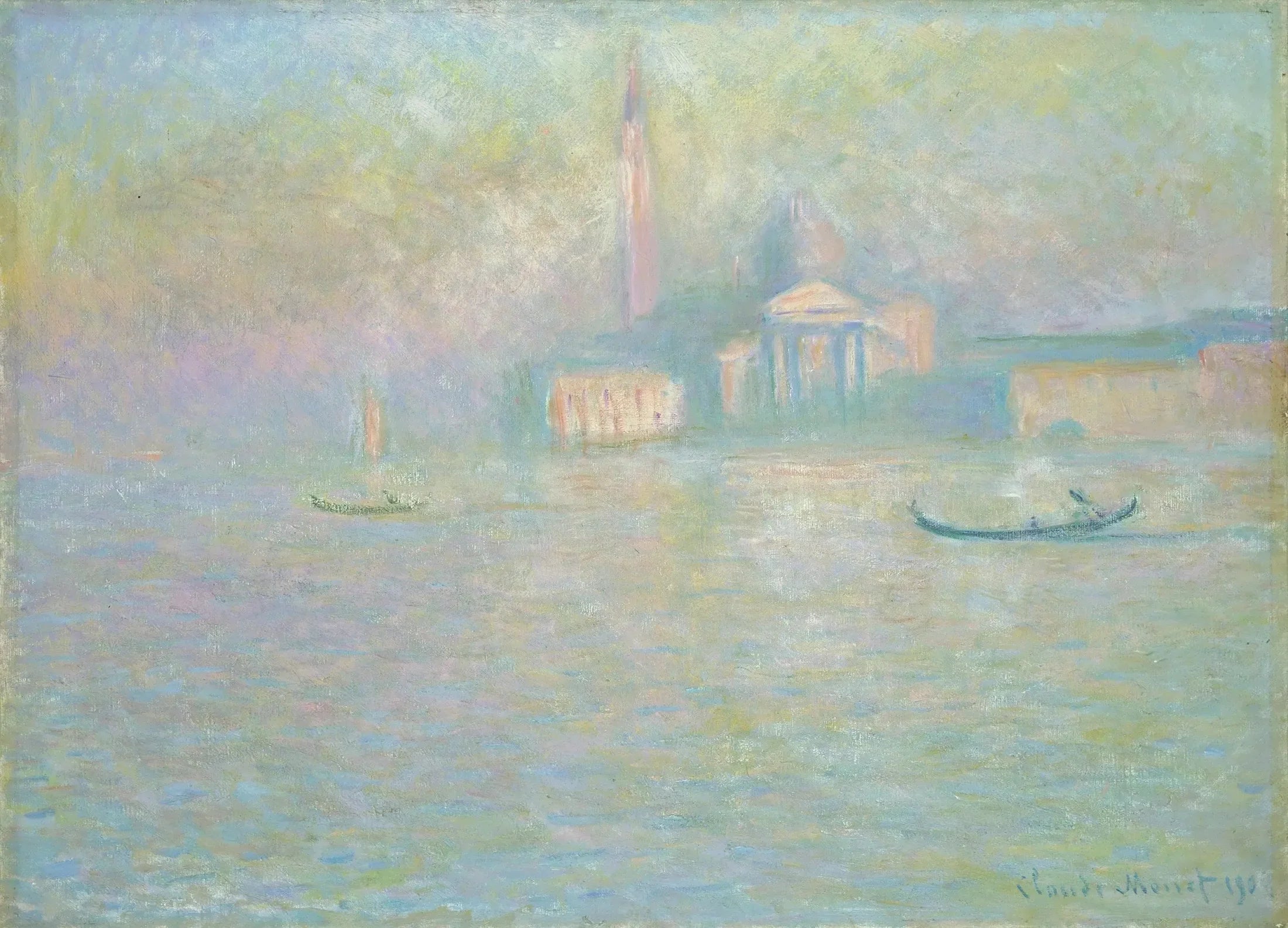 Saint-Giorgio-Maggiore, Venise - Claude Monet image 1 reproduction d’œuvre d’art à l’huile
