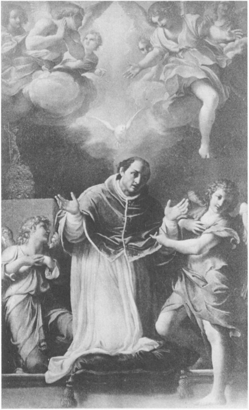 Saint Gregory in Prayer - Annibale Carracci