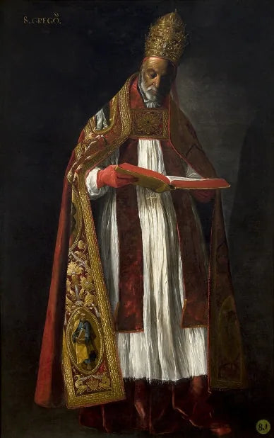 Saint Gregory - Francisco de Zurbarán