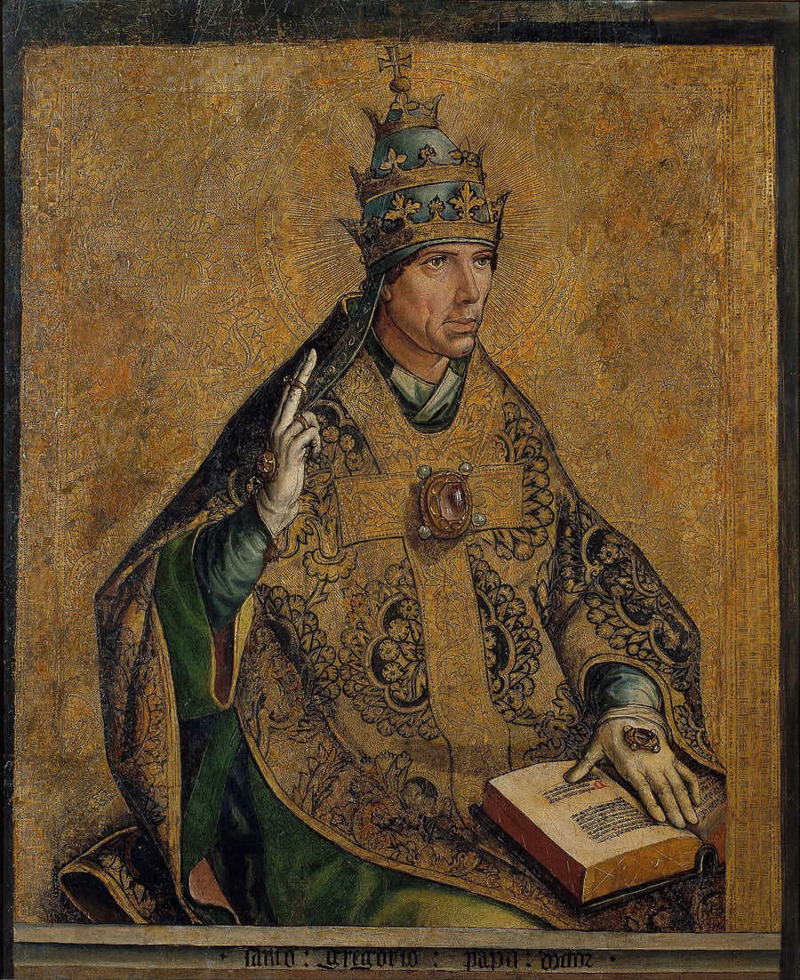 Saint Gregory the Pope - Pedro Berruguete