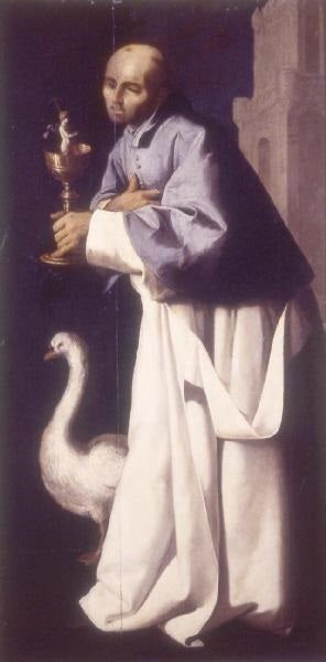 Saint Hugues, Bishop of Lincoln - Francisco de Zurbarán