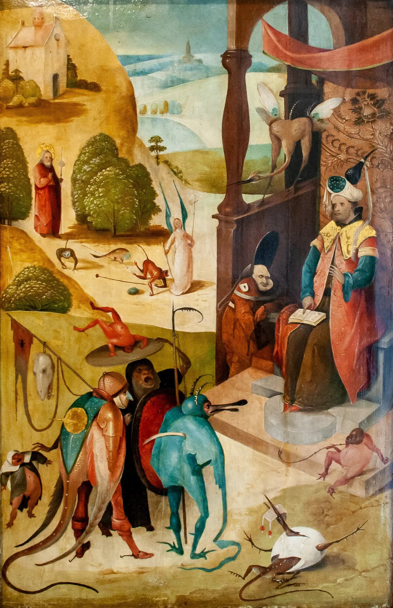 Saint James the Greater and the magician Hermogenes - Hieronymus Bosch