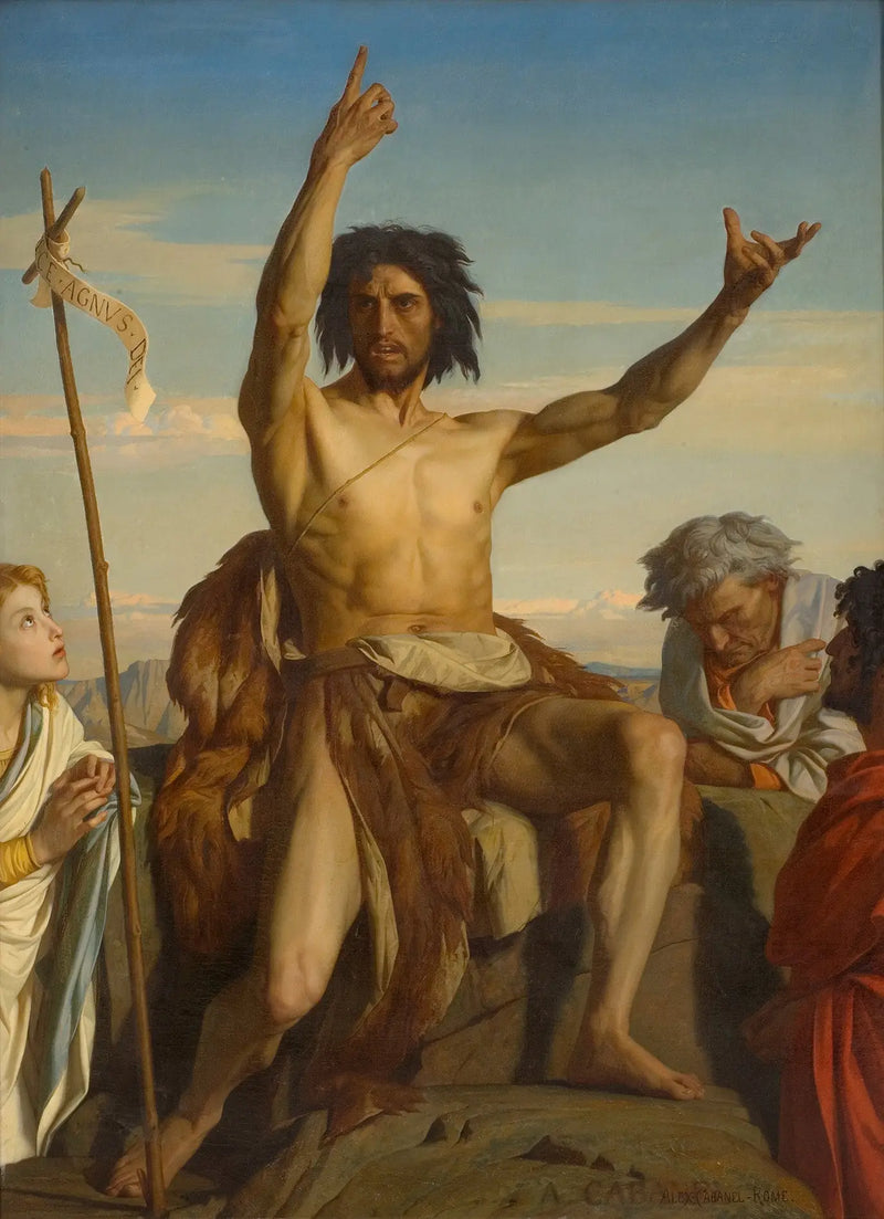 Saint John the Baptist - Alexandre Cabanel