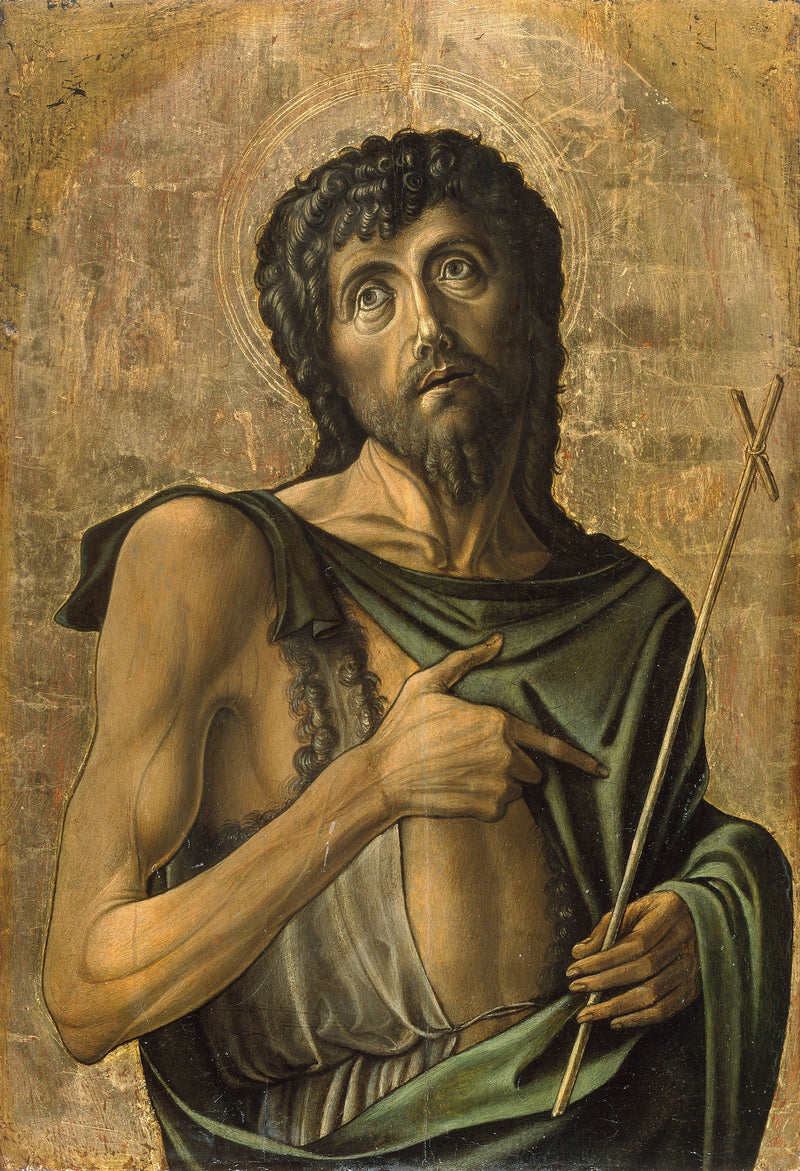 Saint John the Baptist - Alvise Vivarini