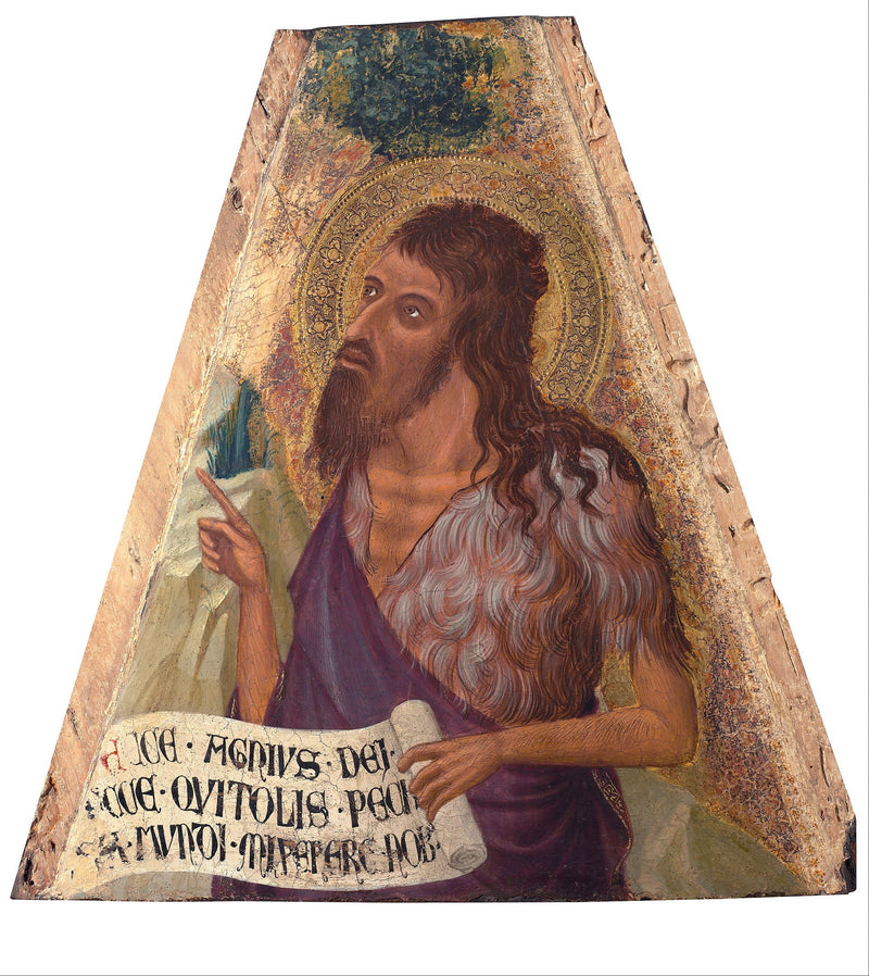 Saint John the Baptist - Ambrogio Lorenzetti