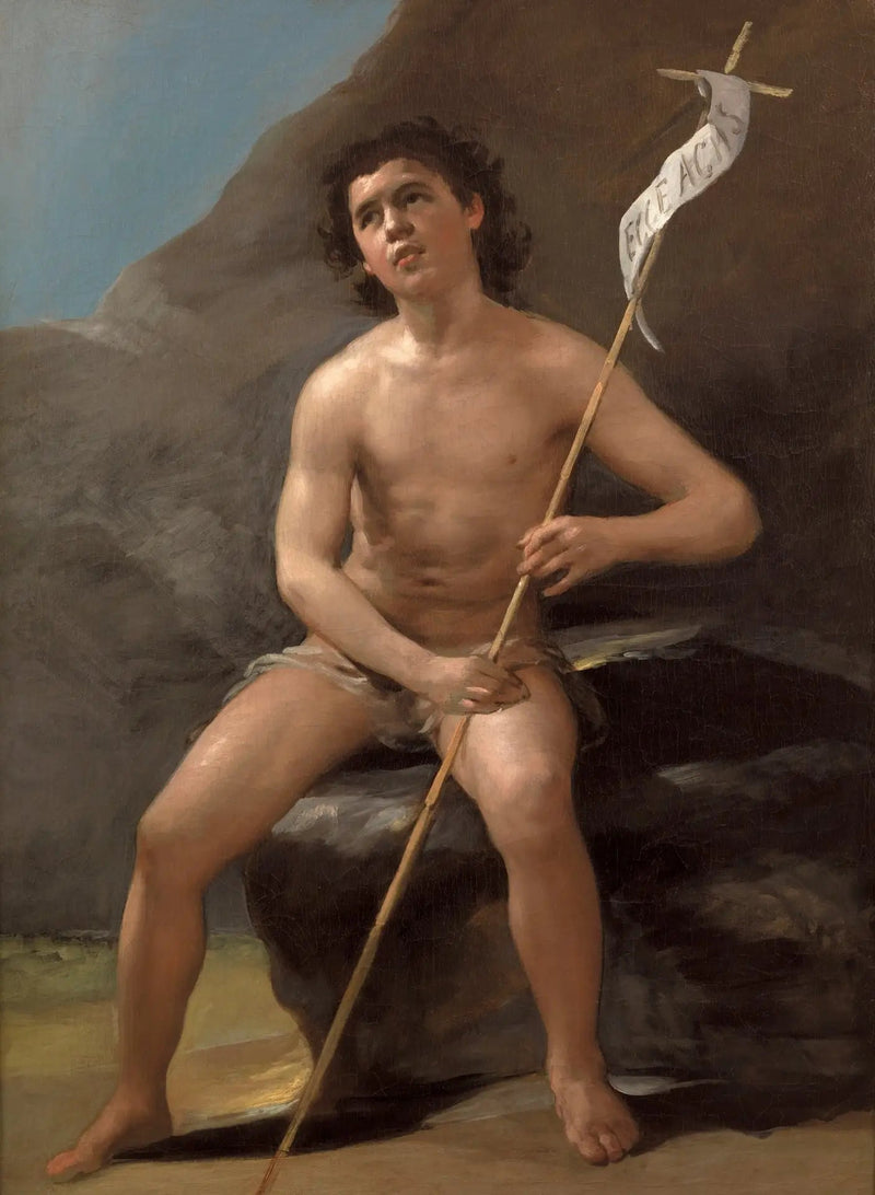 Saint John the Baptist in the Desert - Francisco de Goya