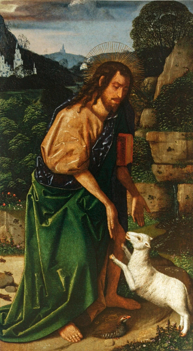 Saint John the Baptist - Bartolomé Bermejo