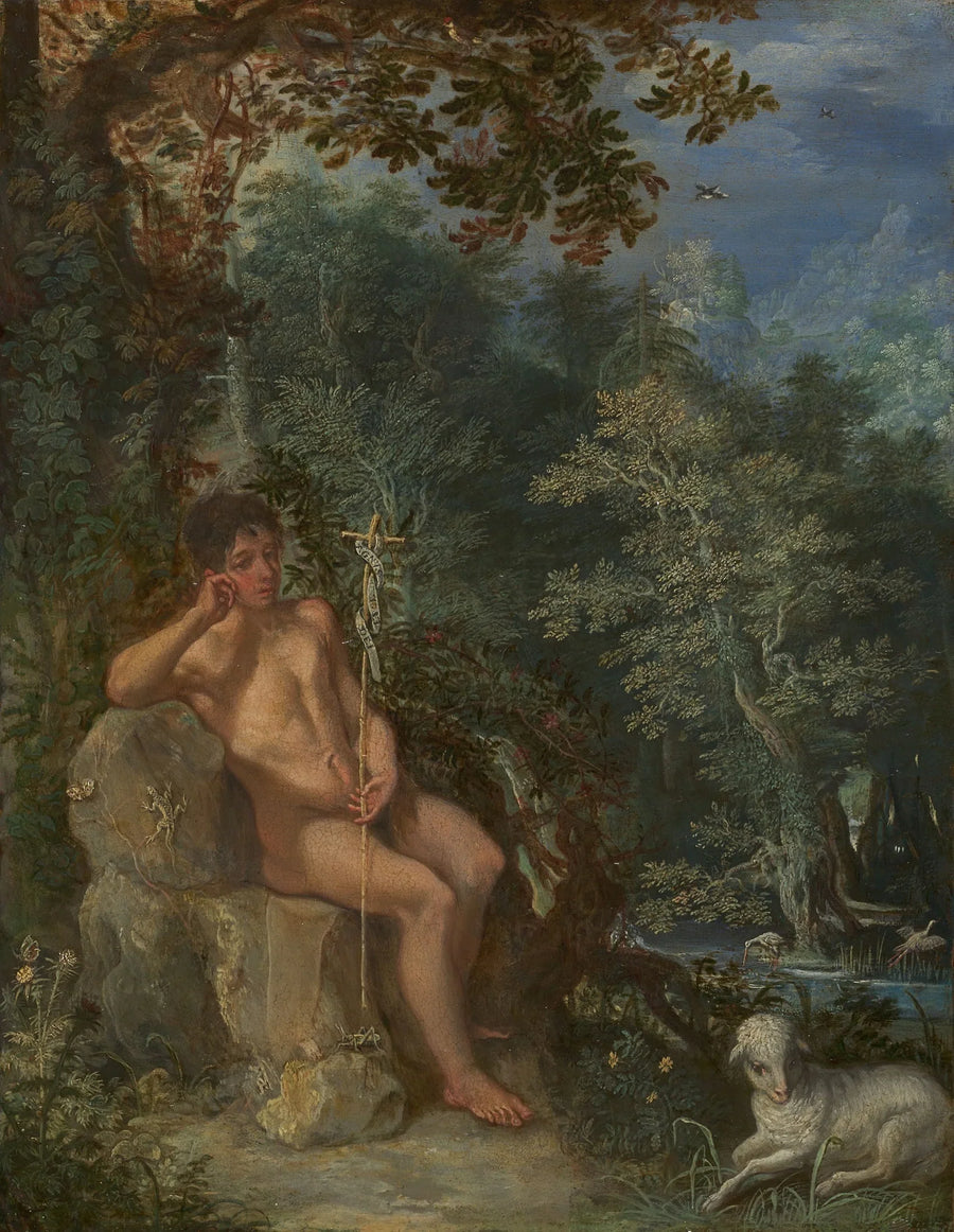 Saint Jean-Baptiste dans le désert - Adam Elsheimer