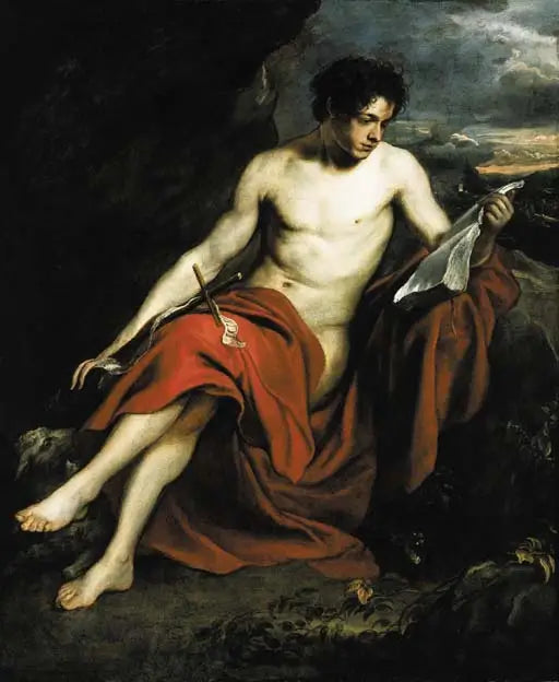 Saint John the Baptist in the Desert - Antoine van Dyck