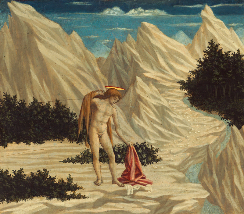 Saint John the Baptist in the Desert - Domenico Veneziano