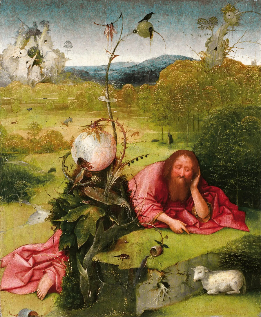 Saint John the Baptist in the Desert - Hieronymus Bosch