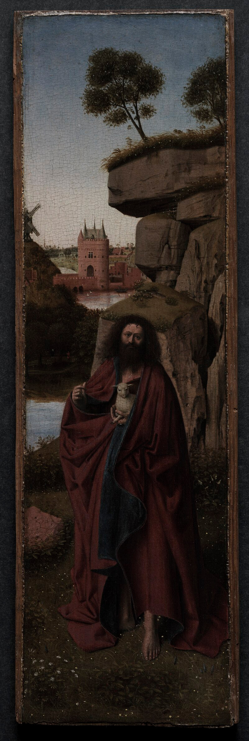 Saint John the Baptist in a Landscape - Petrus Christus