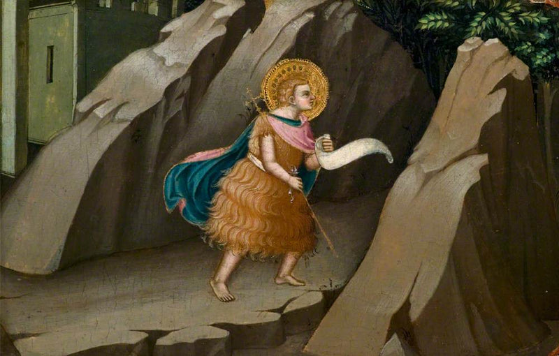 Saint John the Baptist Entering the Desert - Lorenzo Monaco