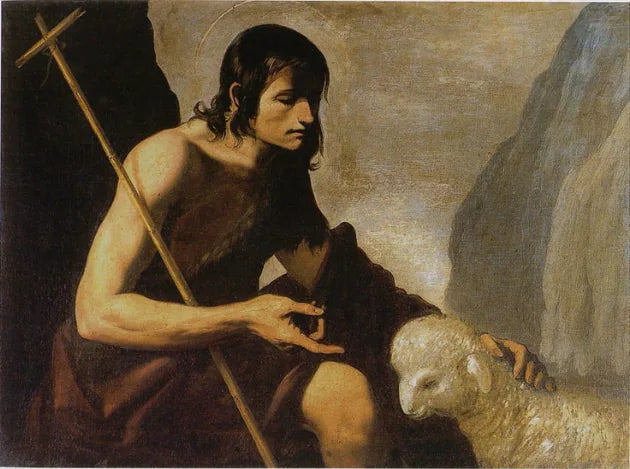 Saint John the Baptist - Francisco de Zurbarán