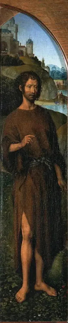 Saint John the Baptist - Hans Memling