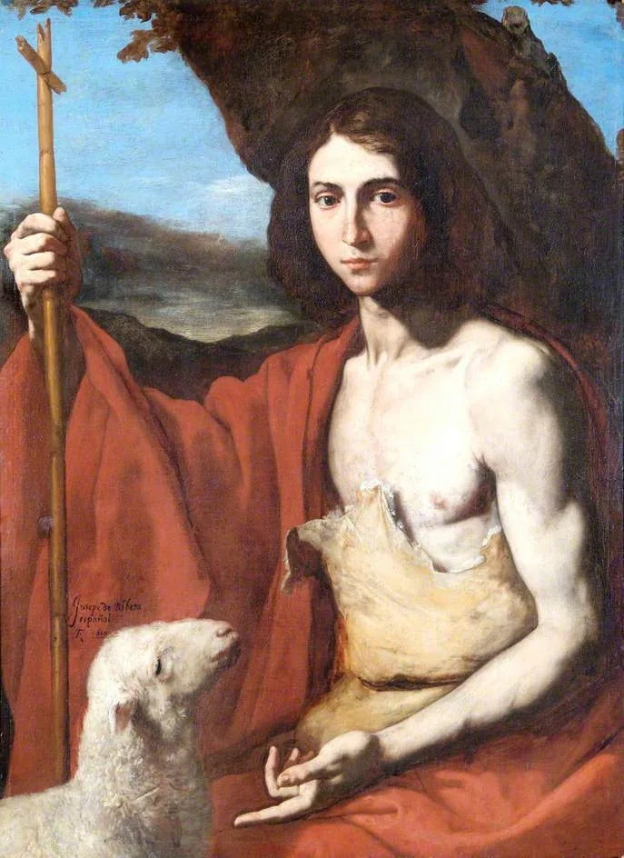 Saint John the Baptist - Jusepe de Ribera