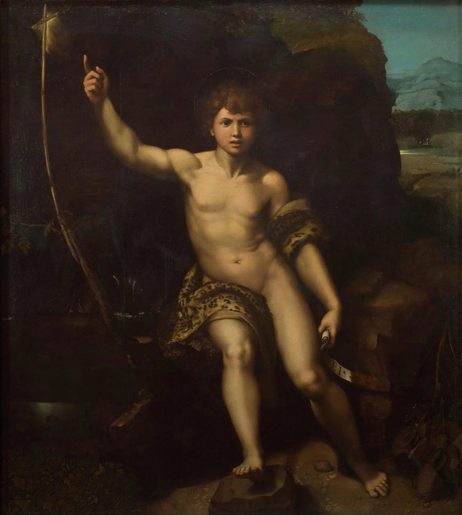 Saint John the Baptist - Raphael Sanzio
